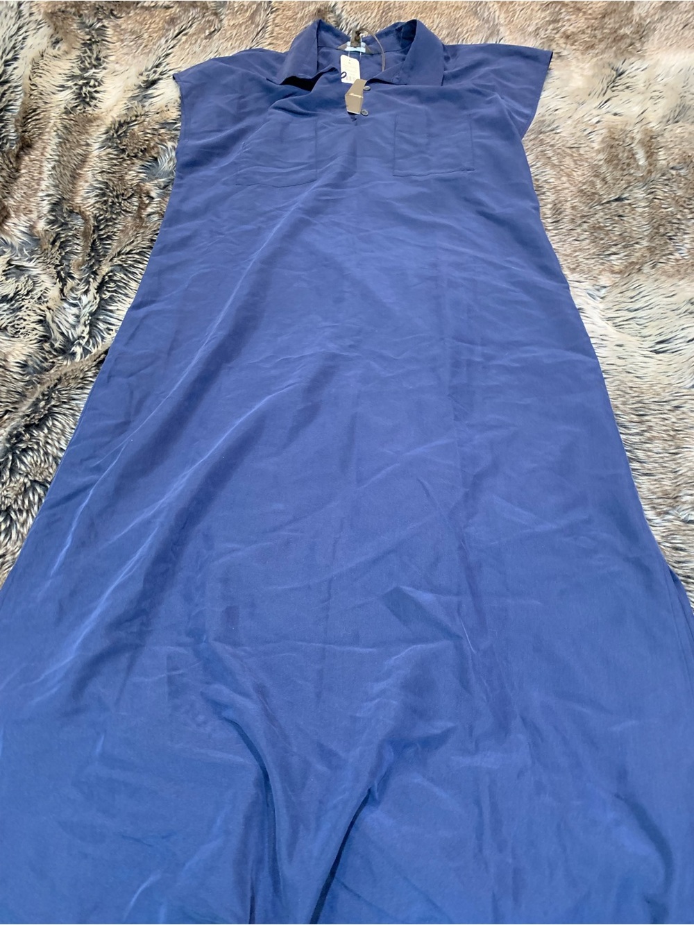 Tommy Bahama Snasabar Shirt Dress, NWT Ocean Deep, Size Large